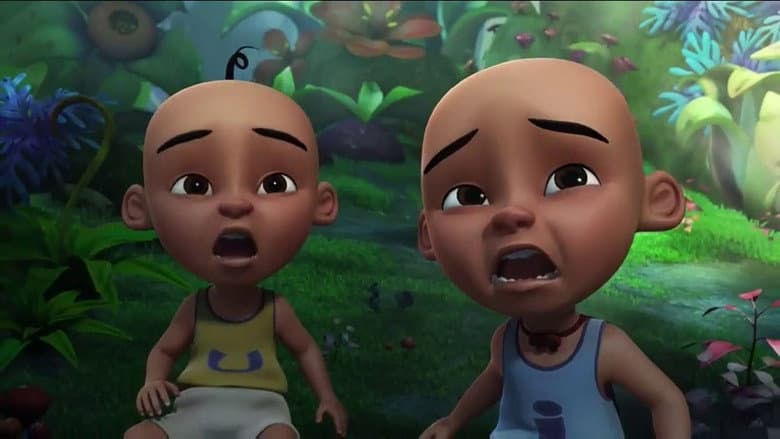 Кадр із фільму «Upin & Ipin: The Lone Gibbon Kris»