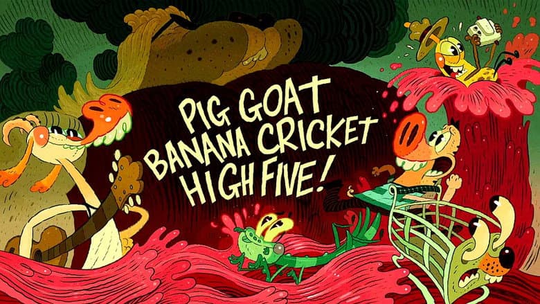 Backdrop from Pig Goat Banana Cricket