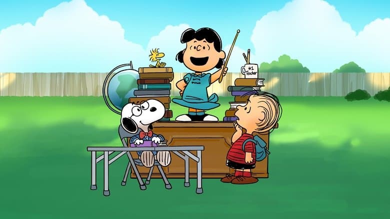 Backdrop from Snoopy Presents: Lucy's School