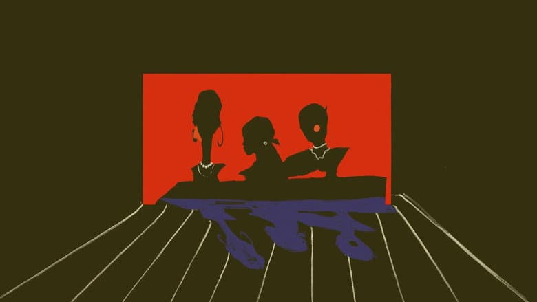 Backdrop from African American Express
