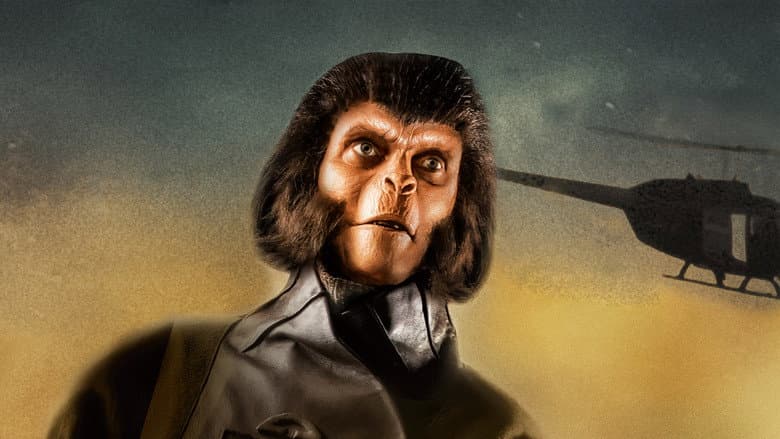 Backdrop from Escape from the Planet of the Apes