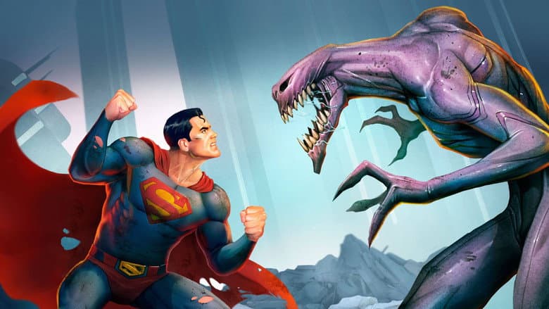 Backdrop from Superman: Man of Tomorrow