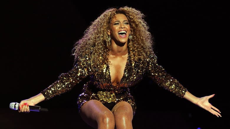 Backdrop from Beyonce: Live at the BBC