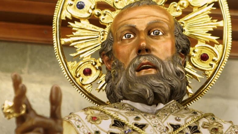 Backdrop from Saint Nicholas is socialist