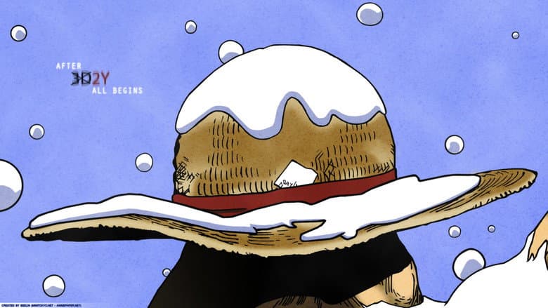 Backdrop from One Piece "3D2Y": Overcome Ace's Death! Luffy's Vow to his Friends
