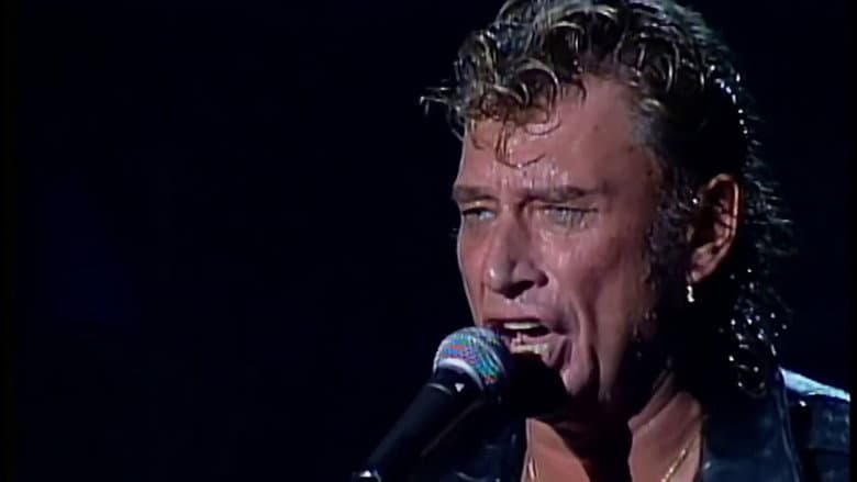 Backdrop from Johnny Hallyday - Bercy 92