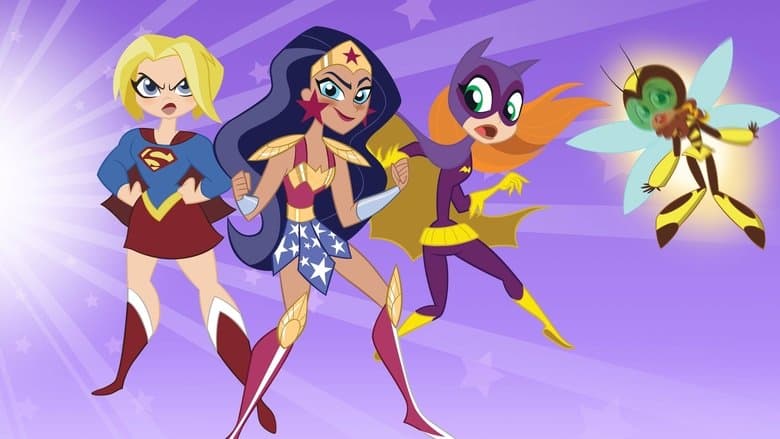 Backdrop from DC Super Hero Girls