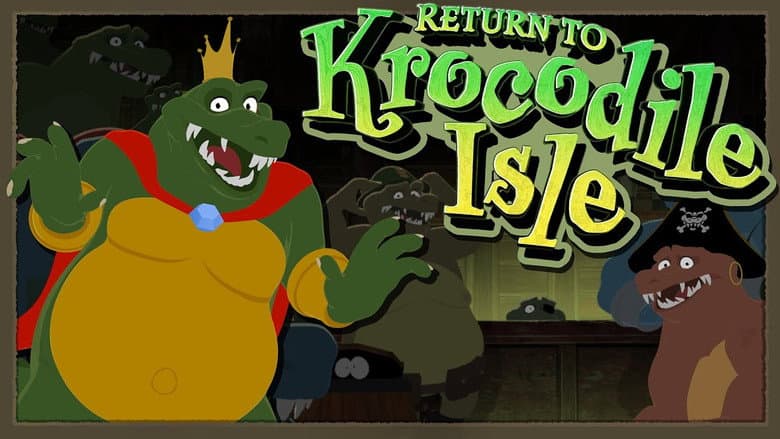 Backdrop from Return to Krocodile Isle