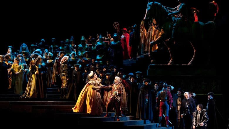 Backdrop from Verdi: Ernani