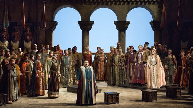 Backdrop from The Metropolitan Opera: Tannhäuser