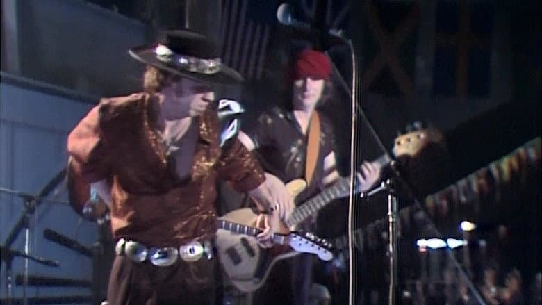 Backdrop from Stevie Ray Vaughan and Double Trouble: Live at Montreux 1982 & 1985