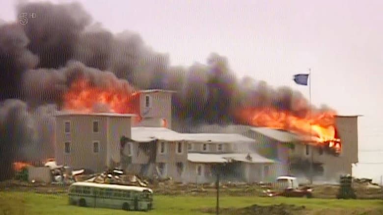 Backdrop from Waco Inferno: The Untold Story