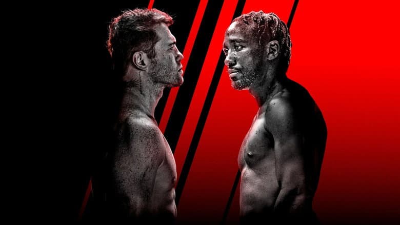 Backdrop from Canelo Álvarez vs. Terence Crawford