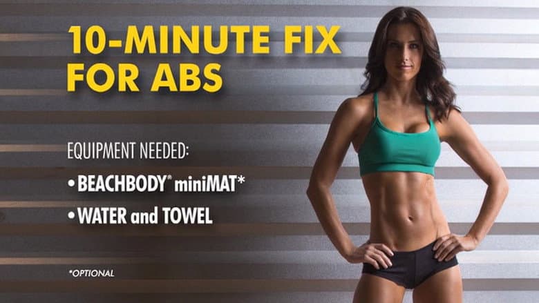 Backdrop from 21 Day Fix - 10 Minute Fix for Abs
