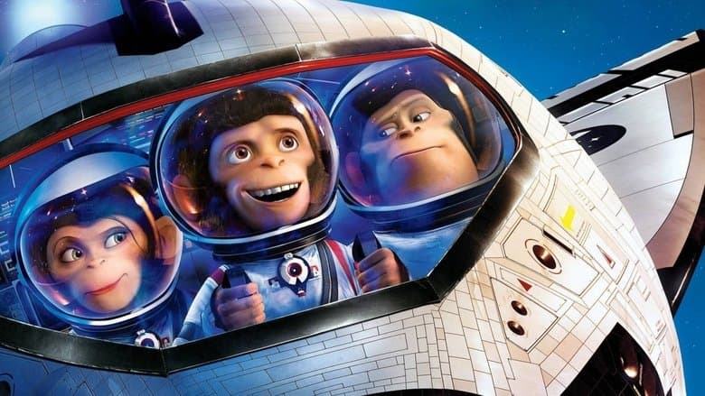 Backdrop from Space Chimps