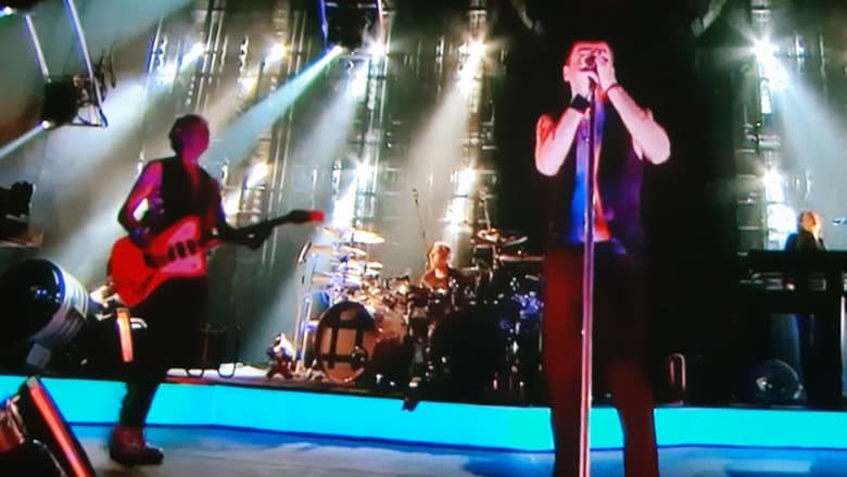 Backdrop from Depeche Mode: Tour of the Universe — Live in Barcelona
