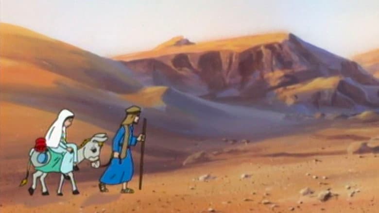 Backdrop from Silent Night: The Story of the First Christmas