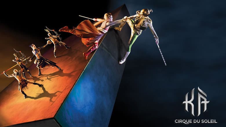 Backdrop from Cirque du Soleil: KÀ