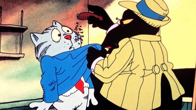 Backdrop from The Nine Lives of Fritz the Cat
