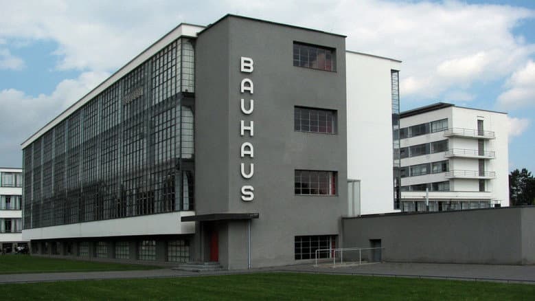 Backdrop from Bauhaus Spirit: 100 Years of Bauhaus