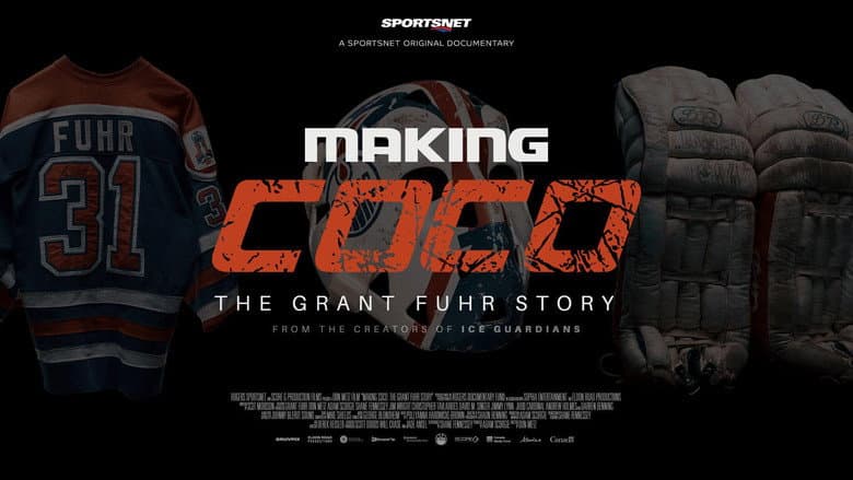 Backdrop from Making Coco: The Grant Fuhr Story