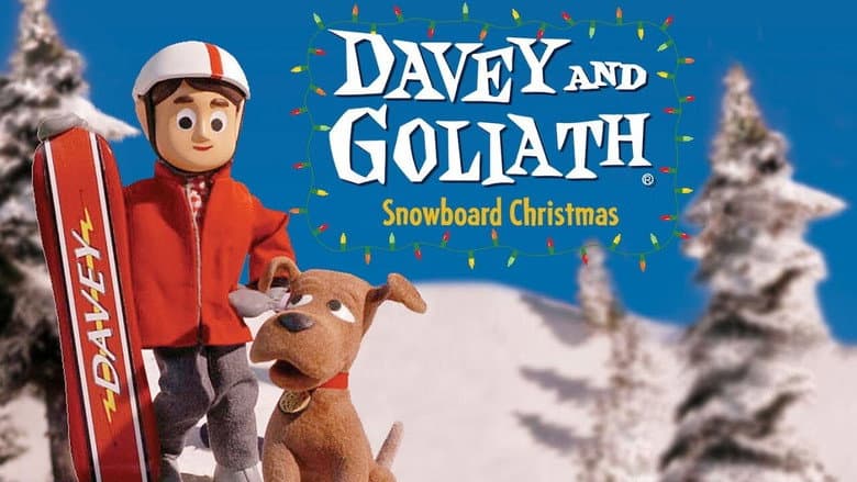 Backdrop from Davey and Goliath's Snowboard Christmas
