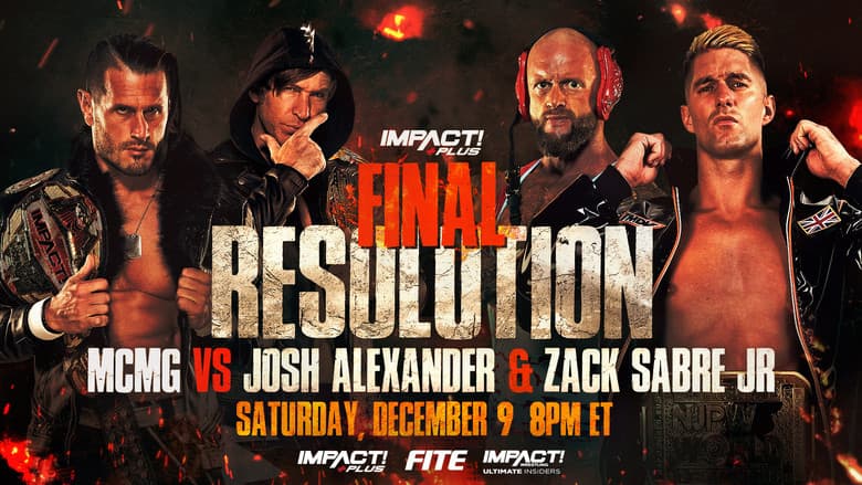 Backdrop from IMPACT Wrestling: Final Resolution 2023
