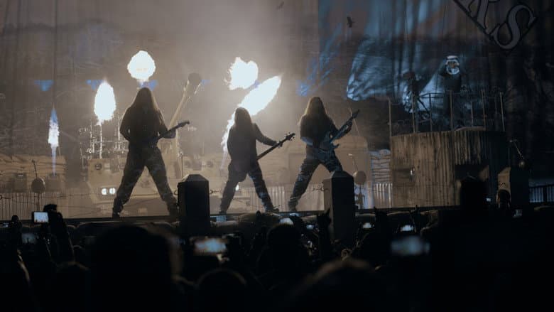 Backdrop from Sabaton: The Tour to End All Tours