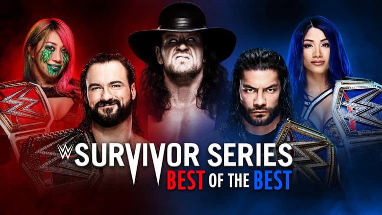 Backdrop from WWE Survivor Series 2020