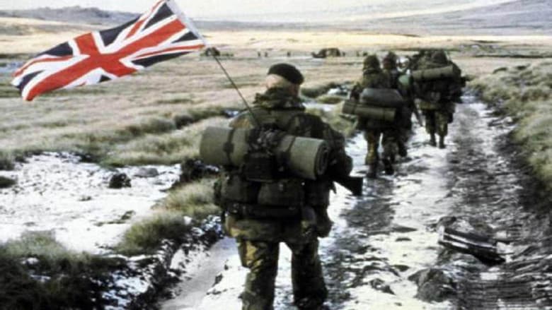 Backdrop from Falklands War: The Untold Story