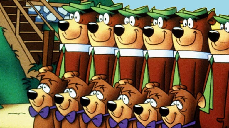 Backdrop from Yogi and the Invasion of the Space Bears