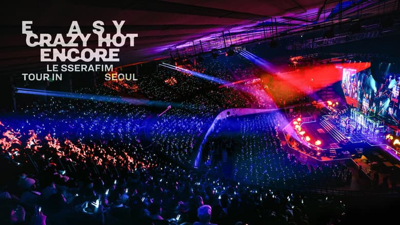 Backdrop from LE SSERAFIM TOUR 'EASY CRAZY HOT' ENCORE IN SEOUL