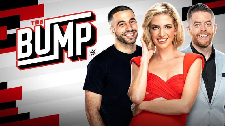 Backdrop from WWE's The Bump