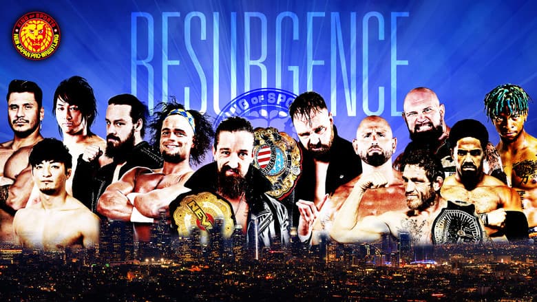 Backdrop from NJPW Resurgence 2021