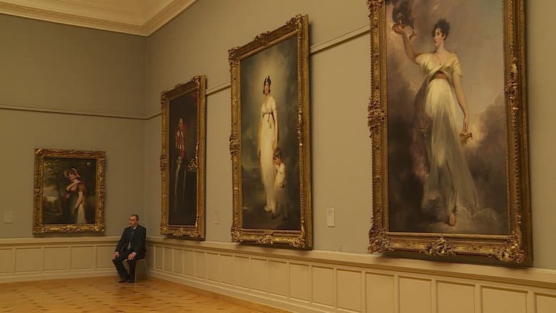 Backdrop from Ce cher musée