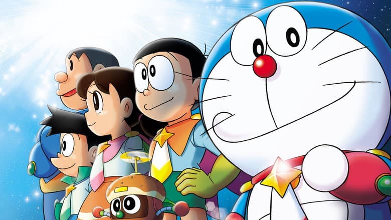 Backdrop from Doraemon: Nobita and the Space Heroes