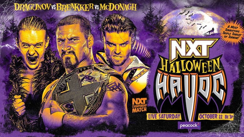 Backdrop from NXT Halloween Havoc 2022