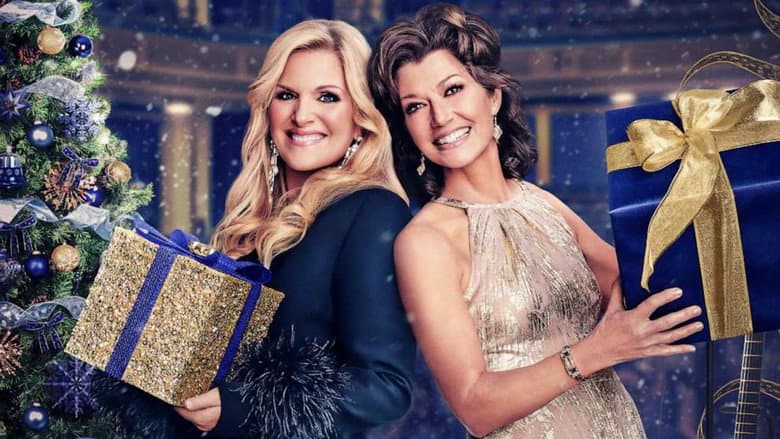 Backdrop from CMA Country Christmas 2023