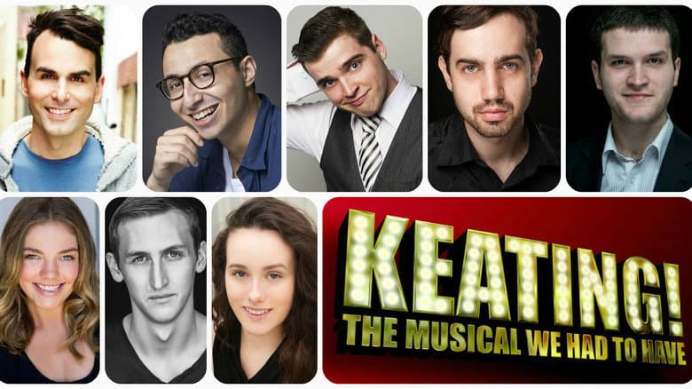 Backdrop from Keating! The Musical