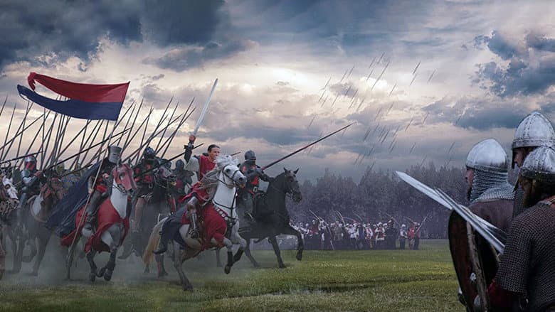 Backdrop from Prince Rastko of Serbia