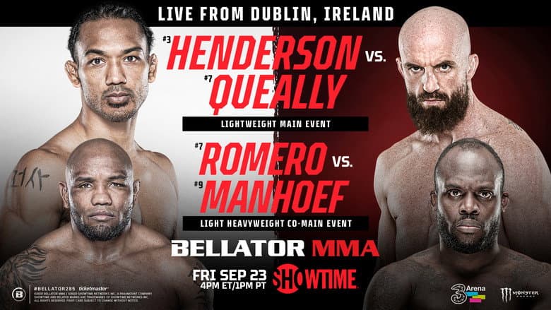 Backdrop from Bellator 285: Henderson vs. Queally