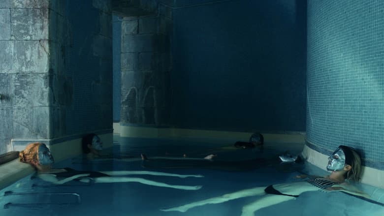 Backdrop from Burial of Life As a Young Girl
