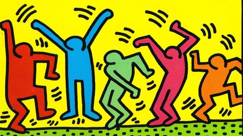 Backdrop from The Universe of Keith Haring