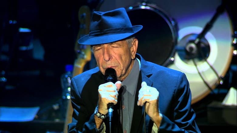 Backdrop from Leonard Cohen - Live in Dublin