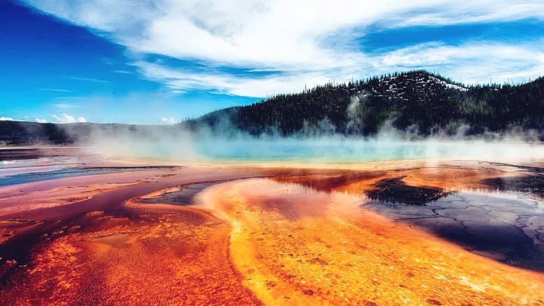 Backdrop from Adventure Yellowstone