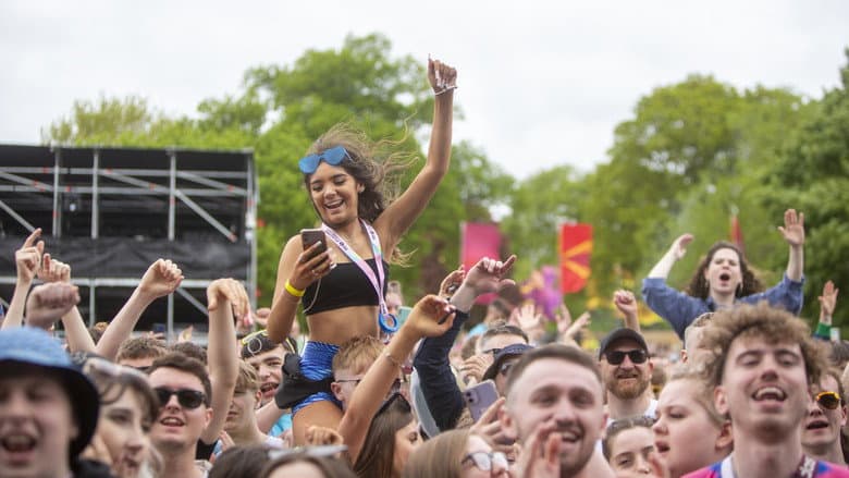 Backdrop from Radio 1's Big Weekend