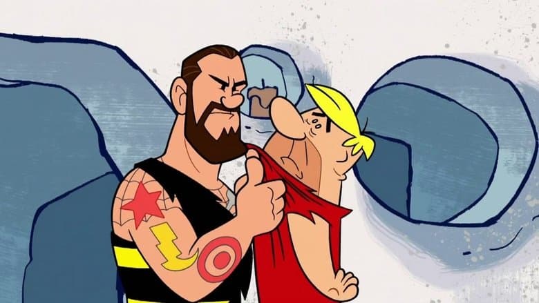 Backdrop from The Flintstones and WWE: Stone Age SmackDown!