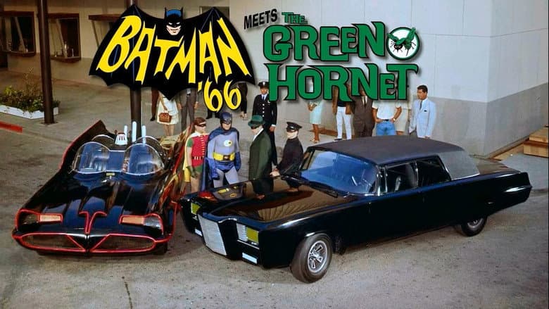 Backdrop from Batman '66 Meets the Green Hornet
