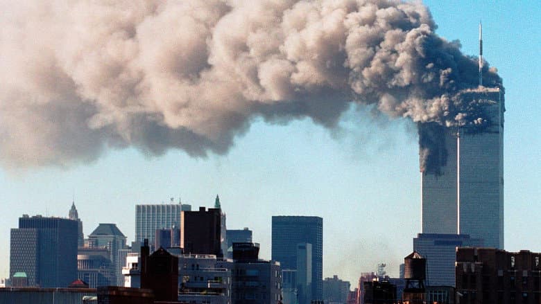 Backdrop from 9/11: Life Under Attack