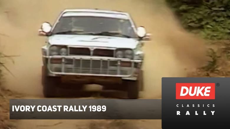 Backdrop from Ivory Coast Rally 1989
